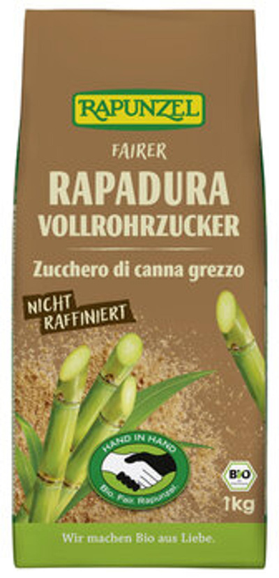 Produktfoto zu Vollrohrzucker, 1 kg