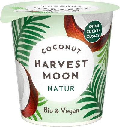 Produktfoto zu Coconut Milk Yoghurt, natur, 125 g, Harvest Moon
