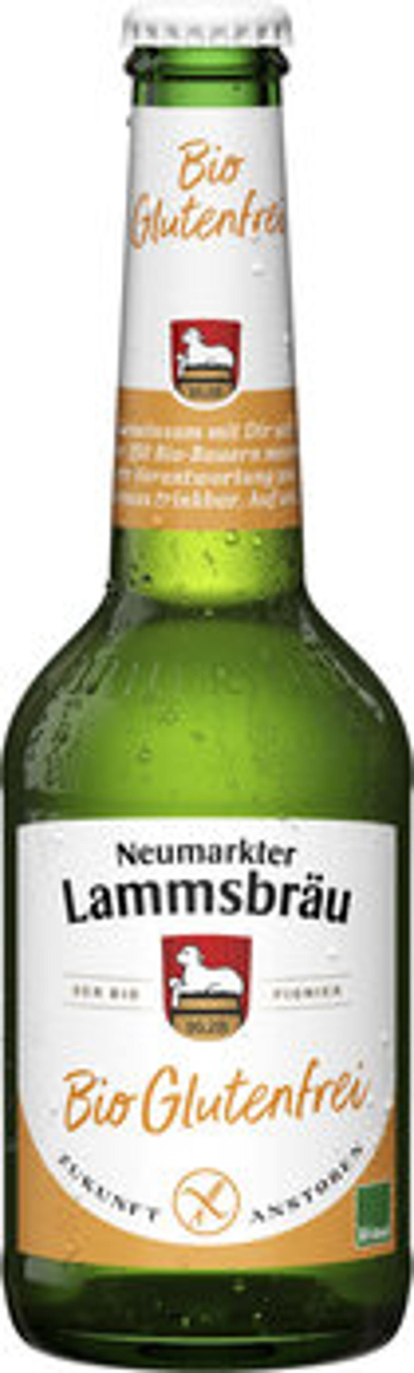 Produktfoto zu Lammsbräu Bier Glutenfrei 10 x 0,33l