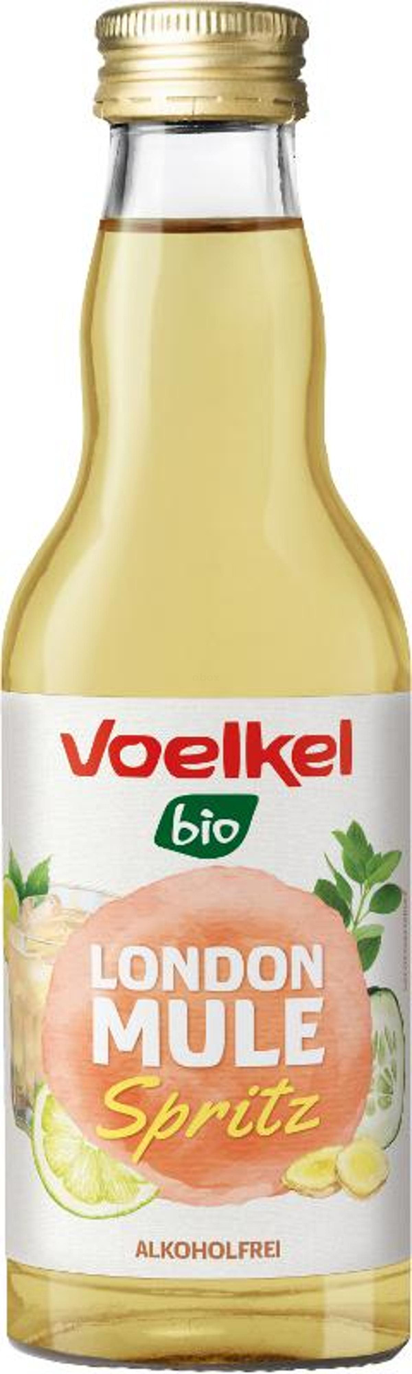 Produktfoto zu London Mule Spritz, alkoholfreier Cocktail 200 ml , Voelkel