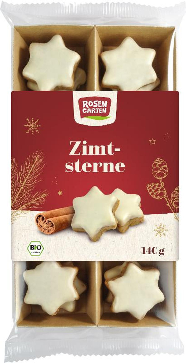 Produktfoto zu Zimtsterne, 140 g, Rosengarten