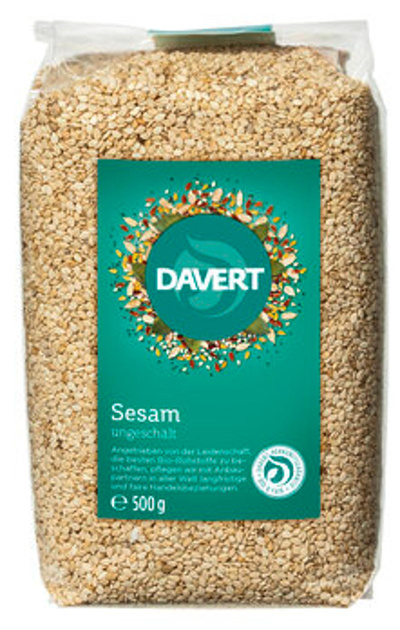 Produktfoto zu Sesam, ungeschält, 500 g