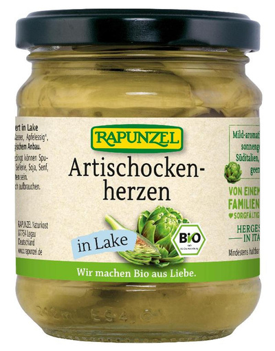 Produktfoto zu Artischockenherzen geviertelt, 200 g, Rapunzel