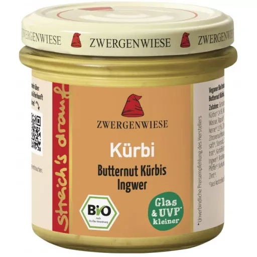 Produktfoto zu streich's drauf Kürbi 160 g