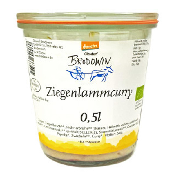 Produktfoto zu Ziegenlammcurry