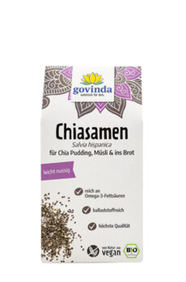Produktfoto zu Chiasamen, schwarz  200 g