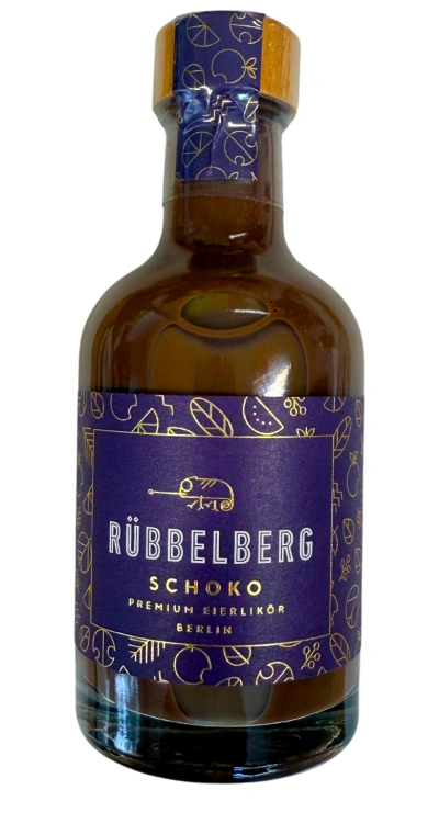 Produktfoto zu Eierlkör mit Schokolade, 200 ml Rübbelberg