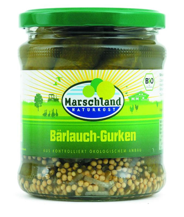 Produktfoto zu Bärlauchgurken 370 ml