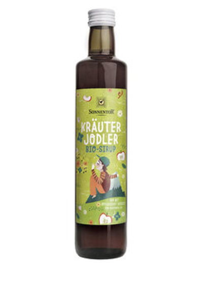 Produktfoto zu Kräuterjodler Sirup 500ml