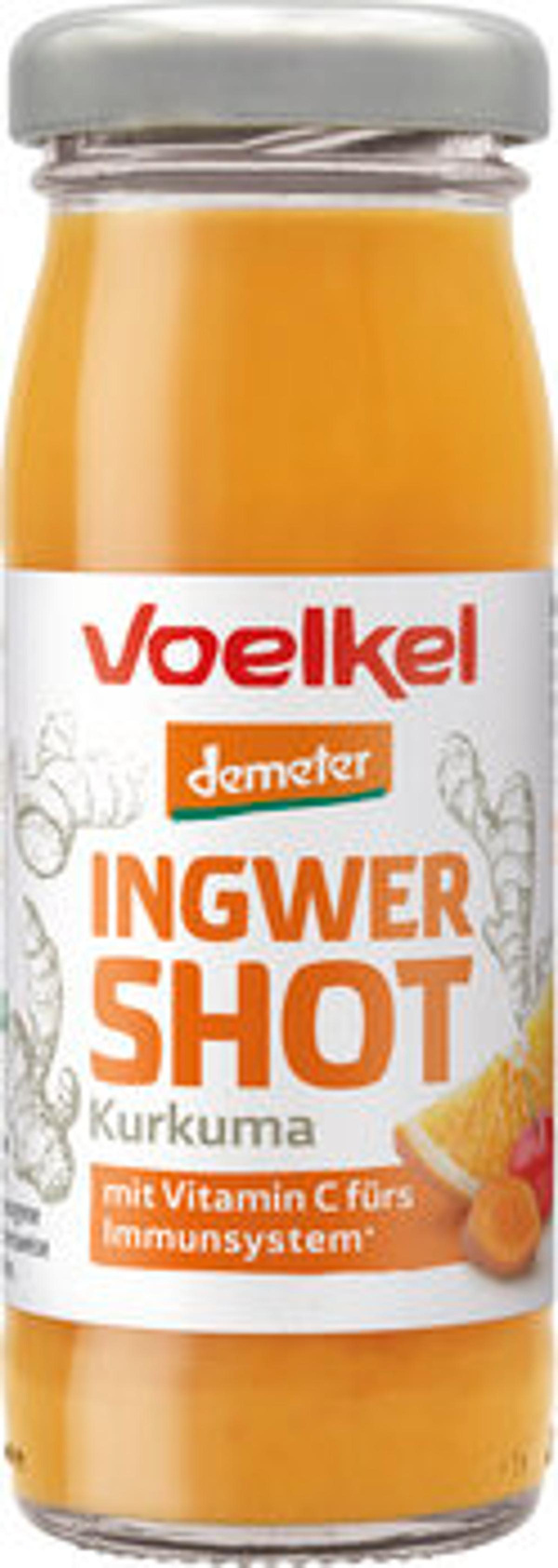 Produktfoto zu Shot Ingwer Kurkuma, 8 x 95 ml, Voelkel