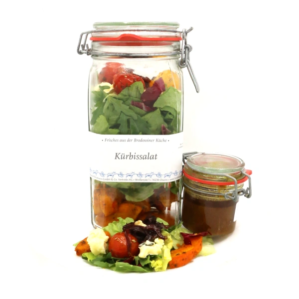 Produktfoto zu Brodowiner Kürbissalat (490 g) mit Dressing (80 g)