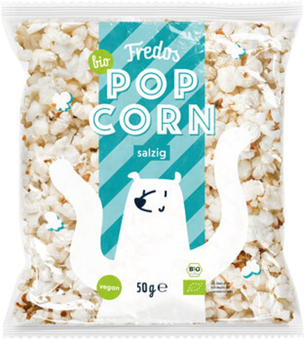 Produktfoto zu Fredos Popcorn salzig  50g