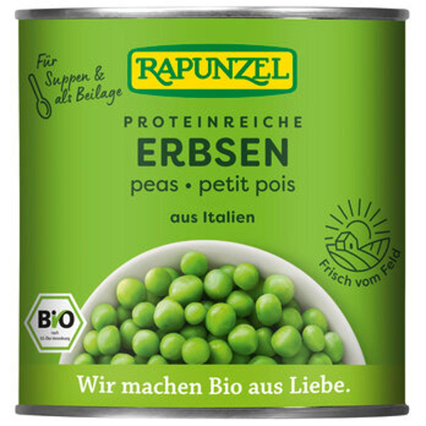 Produktfoto zu Erbsen in der Dose