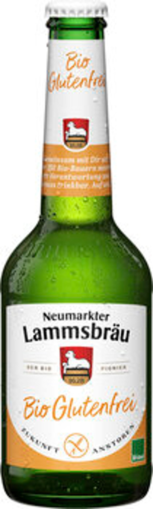 Produktfoto zu Lammsbräu Bier Glutenfrei, 0,33 l