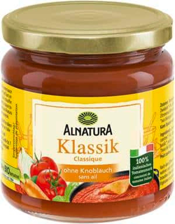 Produktfoto zu Tomatensauce Klassik 350 ml
