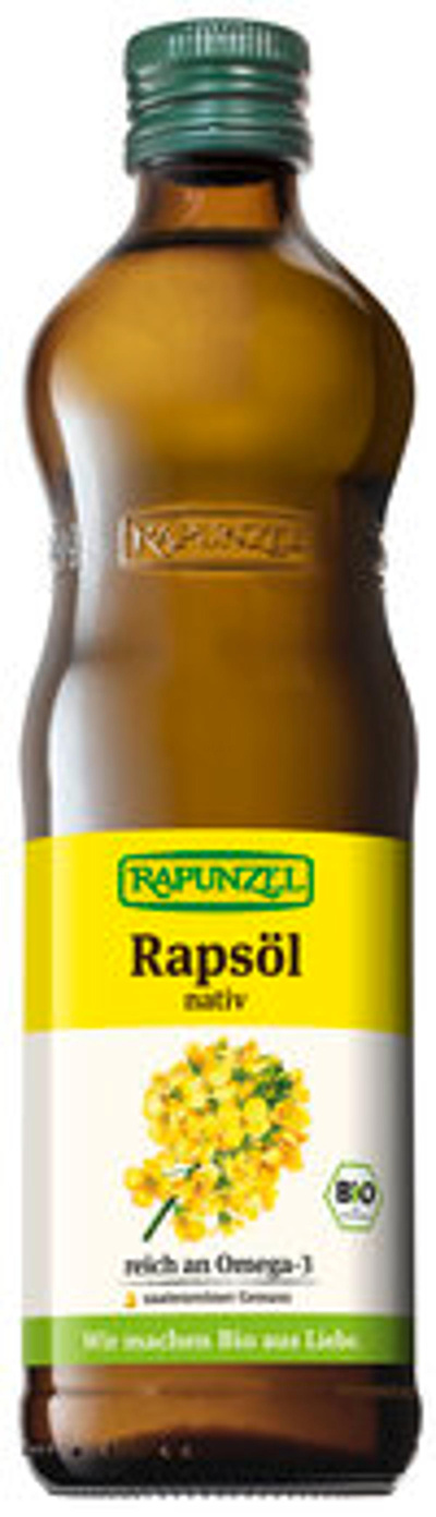Produktfoto zu Rapsöl nativ, 0,5 l, Rapunzel