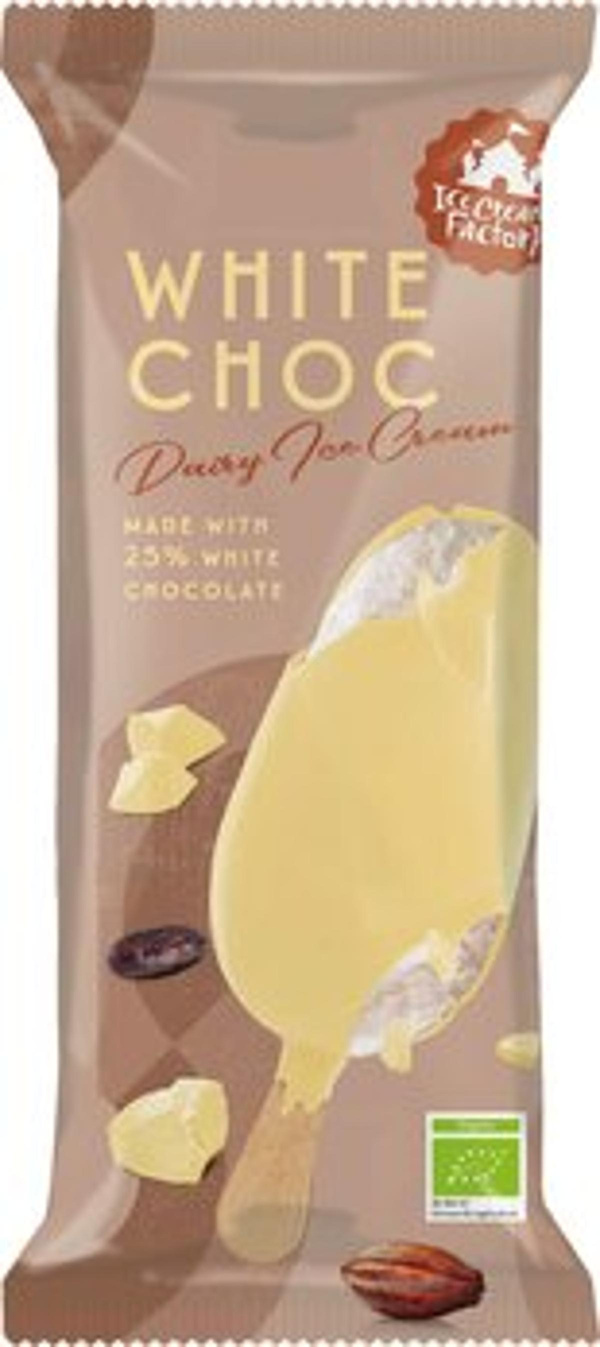 Produktfoto zu Stieleis Weißer Schoko Riese  120ml