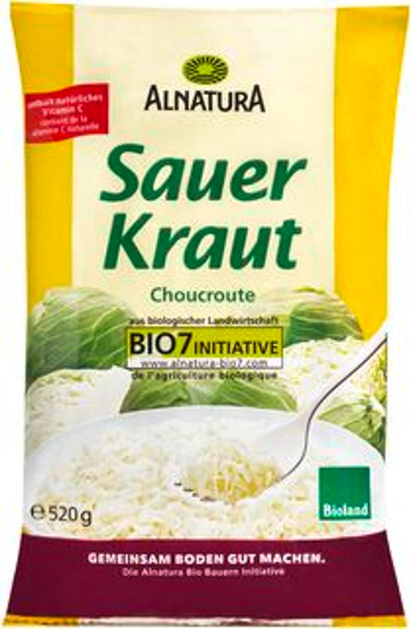 Produktfoto zu Sauerkraut 520 g