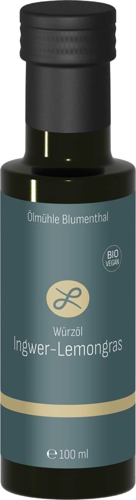 Produktfoto zu Würzöl Ingwer-Lemongras, 100 ml, Ölmühle Blumenthal