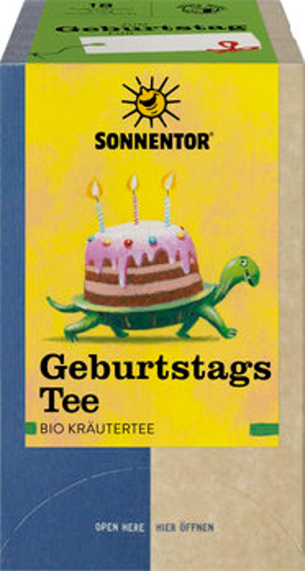 Produktfoto zu Geburtstagstee, Spender