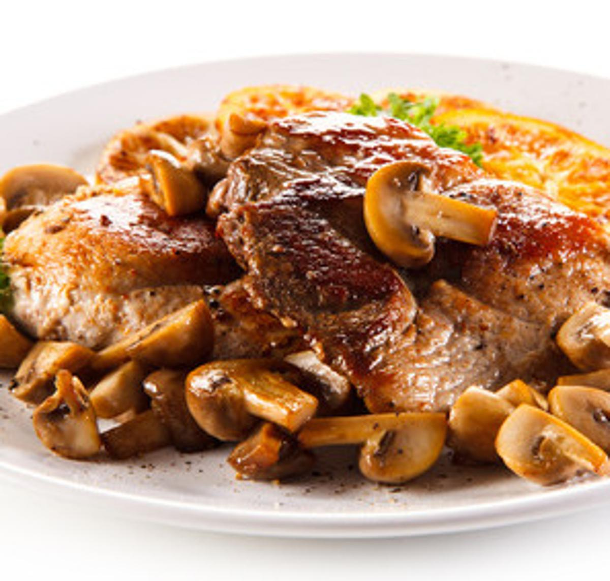 Pilz-Steak