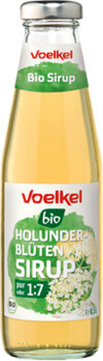 Produktfoto zu Sirup Holunderblüten 0,5 l