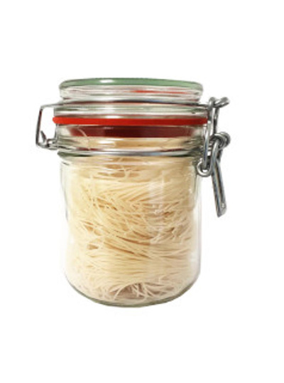 Produktfoto zu Frische Reis-Fadennudeln aus Brodowin