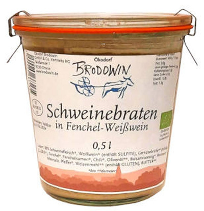Produktfoto zu Schweinebraten 0,5l