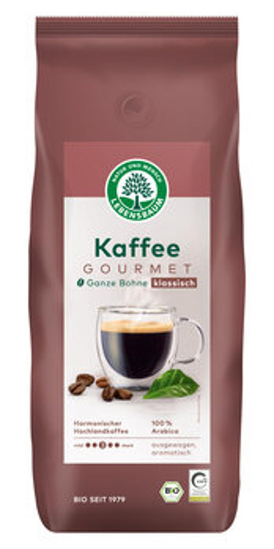 Produktfoto zu Gourmetkaffee klassisch Bohne, 1 kg