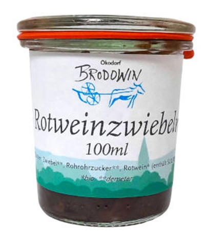 Produktfoto zu Rotweinzwiebeln, 100g