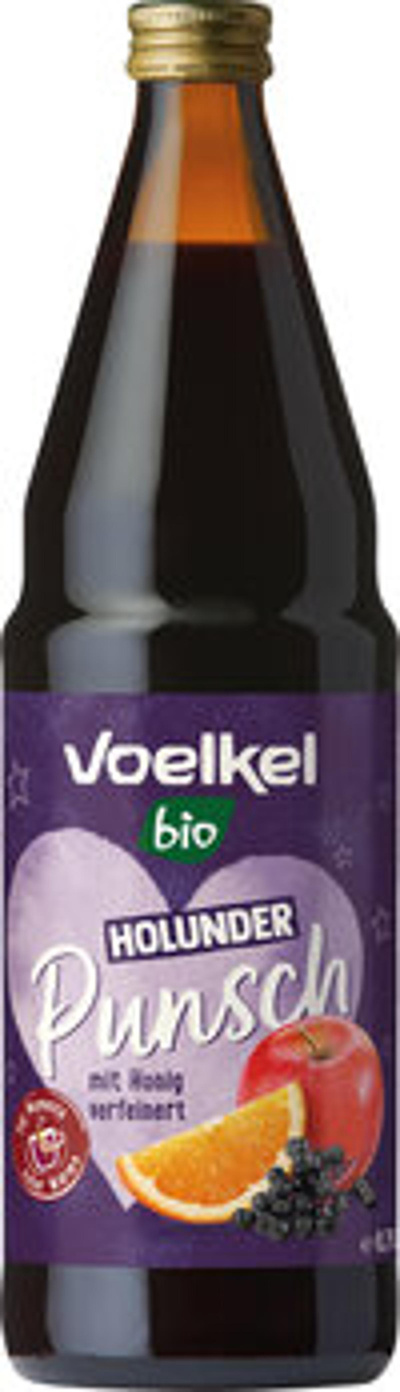 Produktfoto zu Holunderglühpunsch, 0,75 l, Voelkel