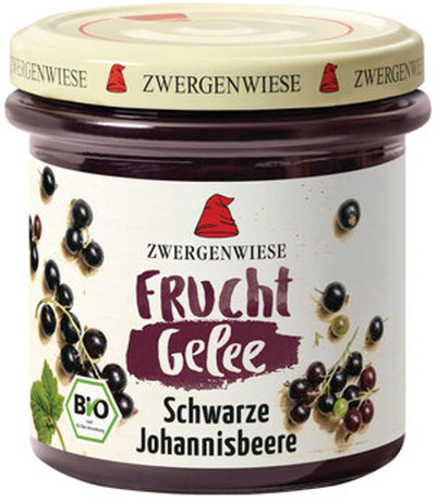 Produktfoto zu FruchtGelee Schwarze Johannisbeere, 160 g
