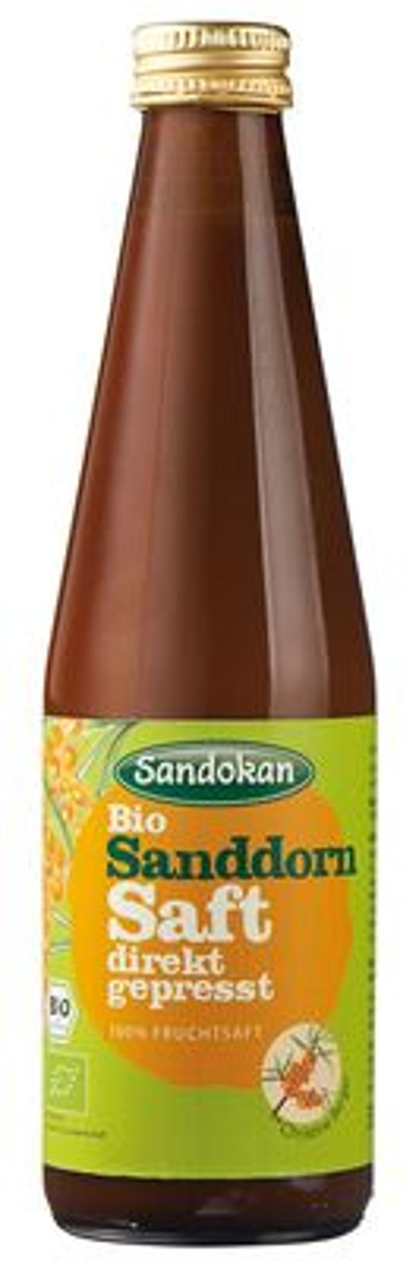 Produktfoto zu Sanddornsaft direkt gepresst 0,33 l, Christine Berger