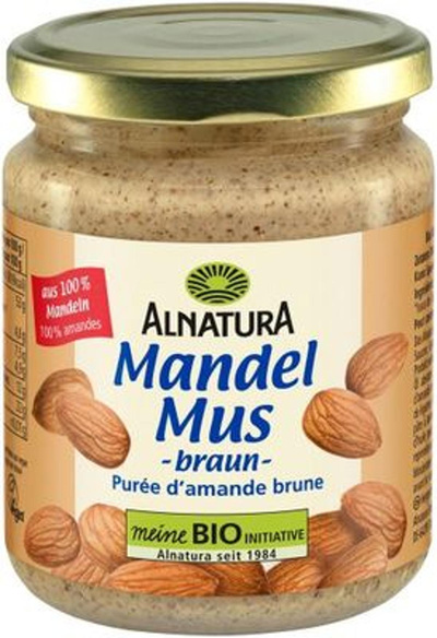 Produktfoto zu Mandelmus braun 250 g