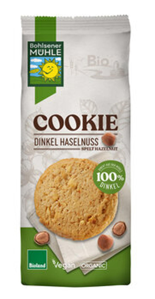 Produktfoto zu Cookie Dinkel Haselnuss 175 g