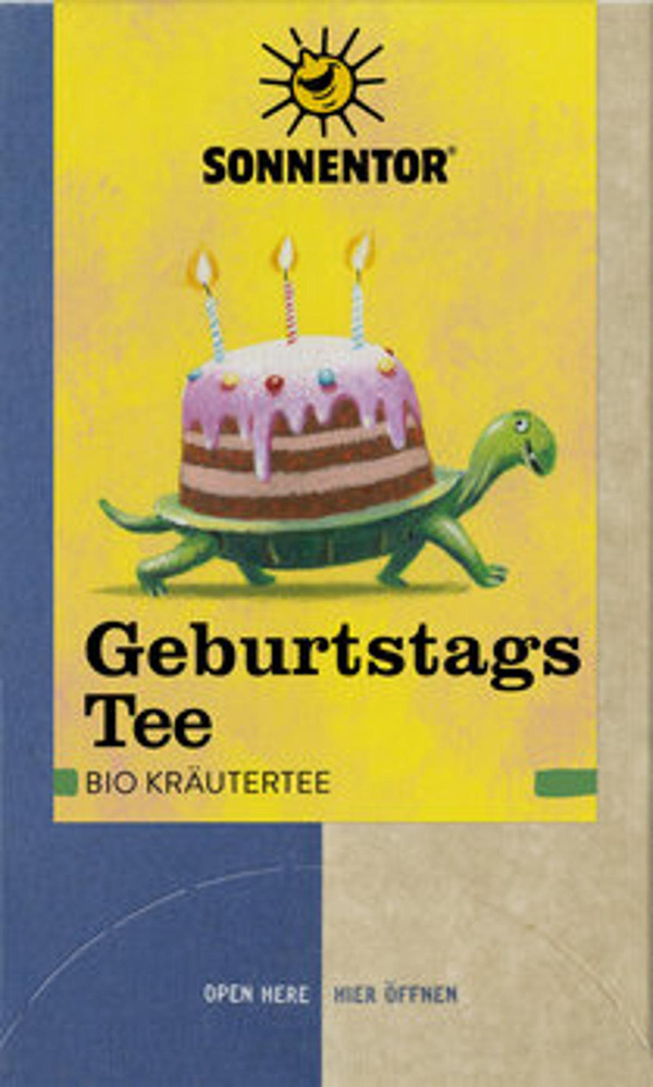 Produktfoto zu Geburtstagstee, Spender