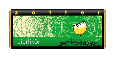 Produktfoto zu Eierlikör Schokolade, 70 g, Zotter