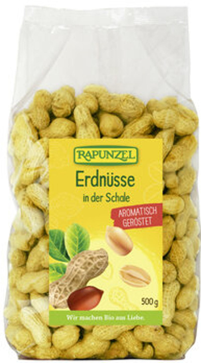 Produktfoto zu Erdnüsse in der Schale, 500 g