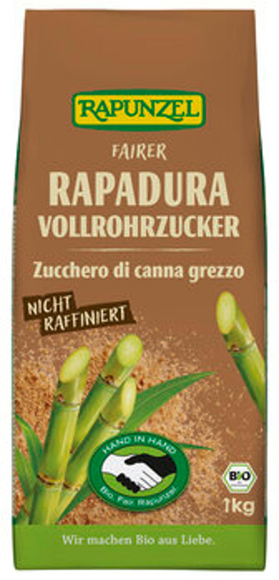 Produktfoto zu Vollrohrzucker, 1 kg