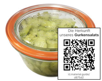 Produktfoto zu Gurkensalat, 200 g