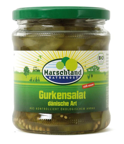 Produktfoto zu Gurkensalat dänische Art