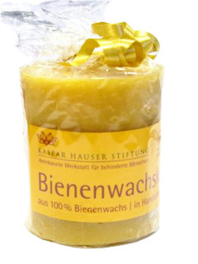 Produktfoto zu Stumpen Kerze natur, 70 x 58 mm, KHT