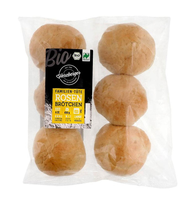 Produktfoto zu Rosenbrötchen zum Aufbacken, 6 Stück