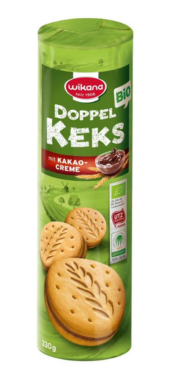 Produktfoto zu Doppelkeks mit Kakaocreme 330g