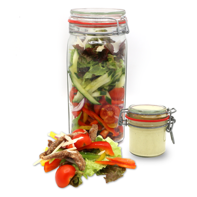 Produktfoto zu Brodowiner mediterraner Salat m. Rinderfilet, italienischer Art 540g