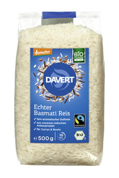 Produktfoto zu Weißer Basmatireis, 500 g