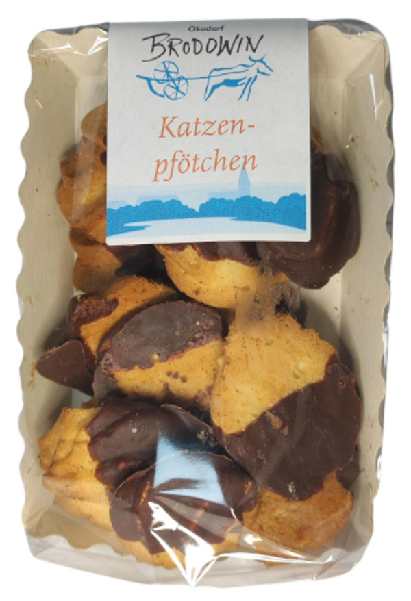 Produktfoto zu Brodowiner Katzenpfötchen, 100 g