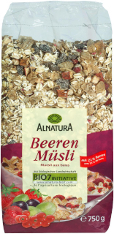 Produktfoto zu Beeren Müsli 750 g