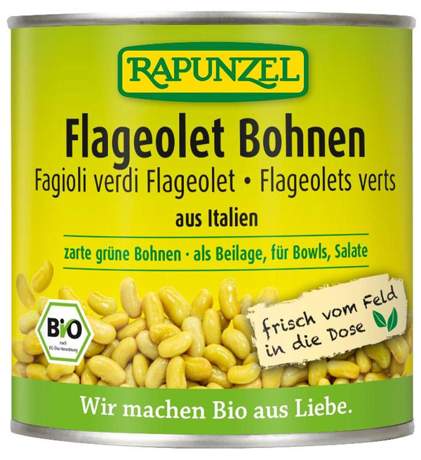 Produktfoto zu Flageolet Bohnen in der Dose