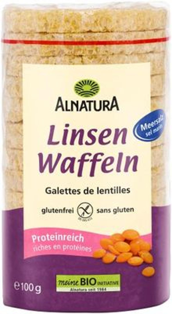 Produktfoto zu Linsenwaffeln 100 g